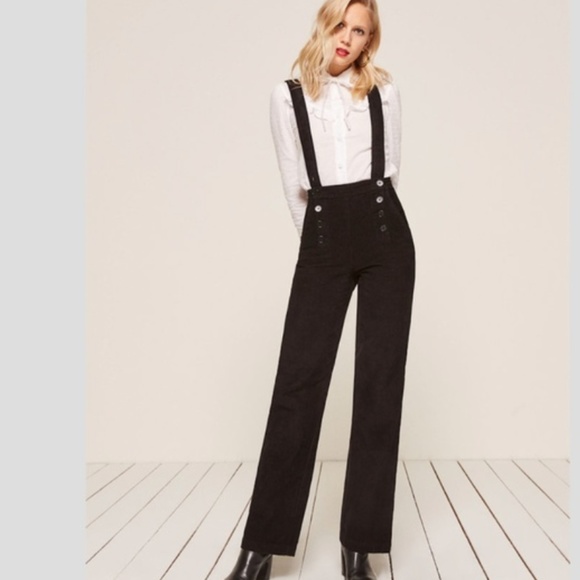 Reformation Pants - Reformation Black Duke Jumpsuit